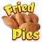 Signmission Fried Pies Decal Concession Stand Food Truck Sticker, D-DC-16 Fried Pies19 D-DC-16 Fried Pies19 - alternate 1